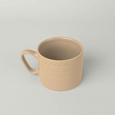 Linens Ringa Stoneware 250 ml Kupa Taba