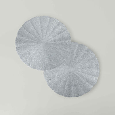 Linens Calla 2'li 38 cm Amerikan Servisi Gümüş