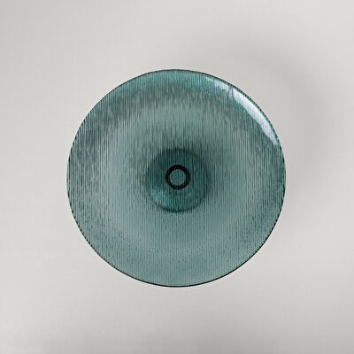 Linens Fine Ayaklı Servis 27 cm Yeşil