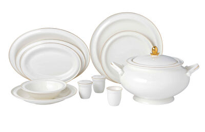 Pierre Cardin Luna Gold 60 Parça Yemek Takımı