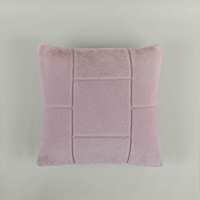 Linens Mathie 45x45 cm Kırlent Kılıfı Pudra