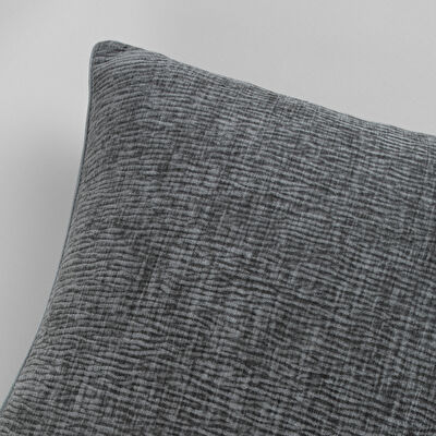 Linens Gracie 45x45 cm Kırlent Kılıfı Antrasit
