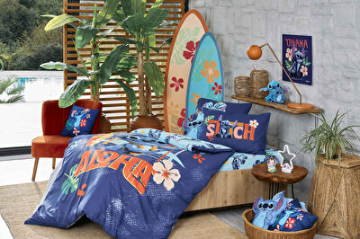 Lisanslı Disney Stitch Smile Polyester Şekilli Kırlent