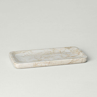 Linens Alora 25,2x13,4x2 Cm Banyo Tepsisi Bej