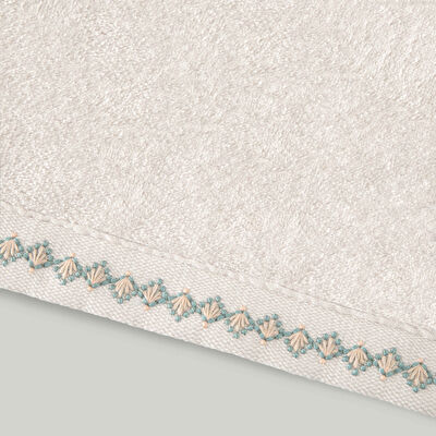 Linens Livia Bambu 50x85 cm Yüz Havlusu Ekru (450 G/M²)