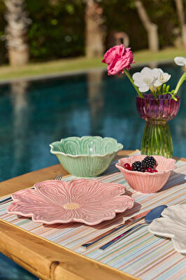 Linens Tropic Seramik Kase 16 cm Yeşil