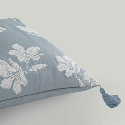 Linens Frezya 45x45 cm Kırlent Kılıfı Mavi