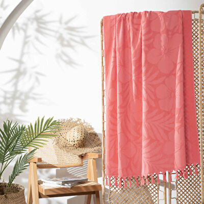 Linens Tropıcal 90x170 cm Plaj Havlusu Pembe