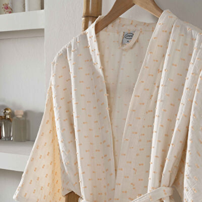Linens Luce Kimono Standart Mavi