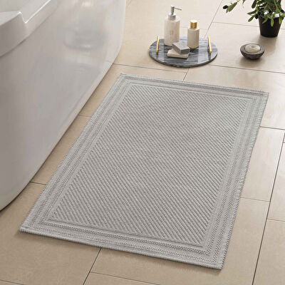 Linens Lisse 60x100 Cm Banyo Paspası Gri