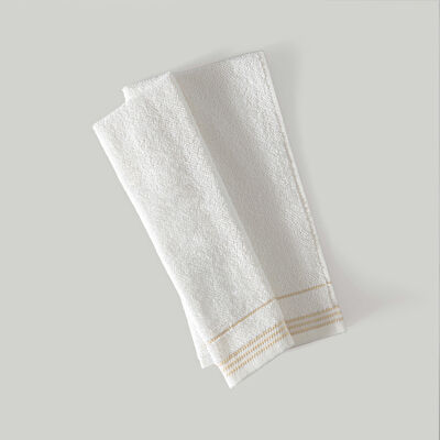 Linens Cirrus 40x65 cm Kurulama Ekru Gold