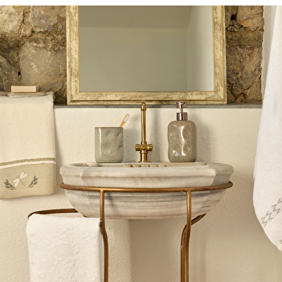 Linens Glaze 11,5x11,5x1,8 Cm Banyo Tepsısı