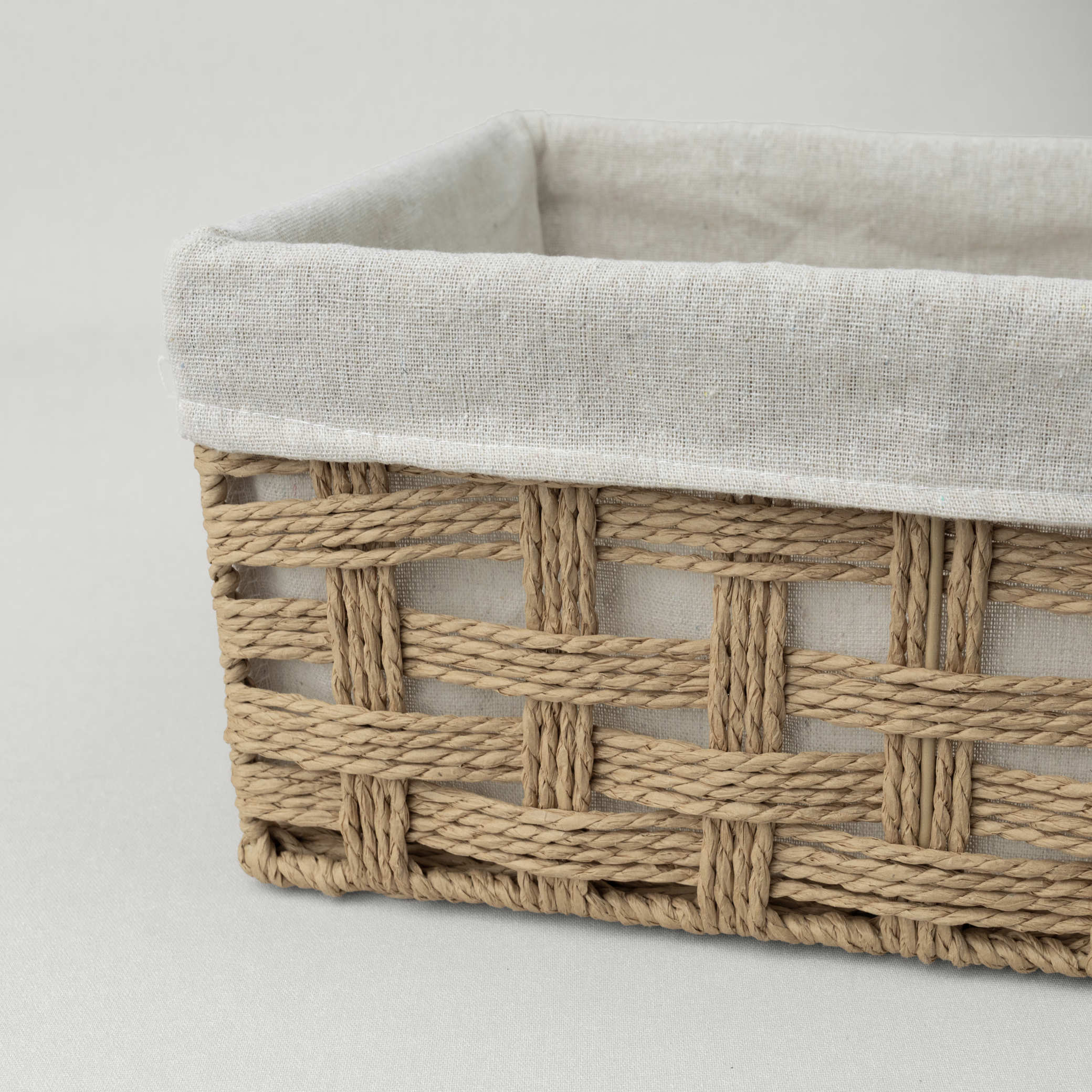 Linens Tidy Sepet 38x26x17,2 Cm Naturel | Linens