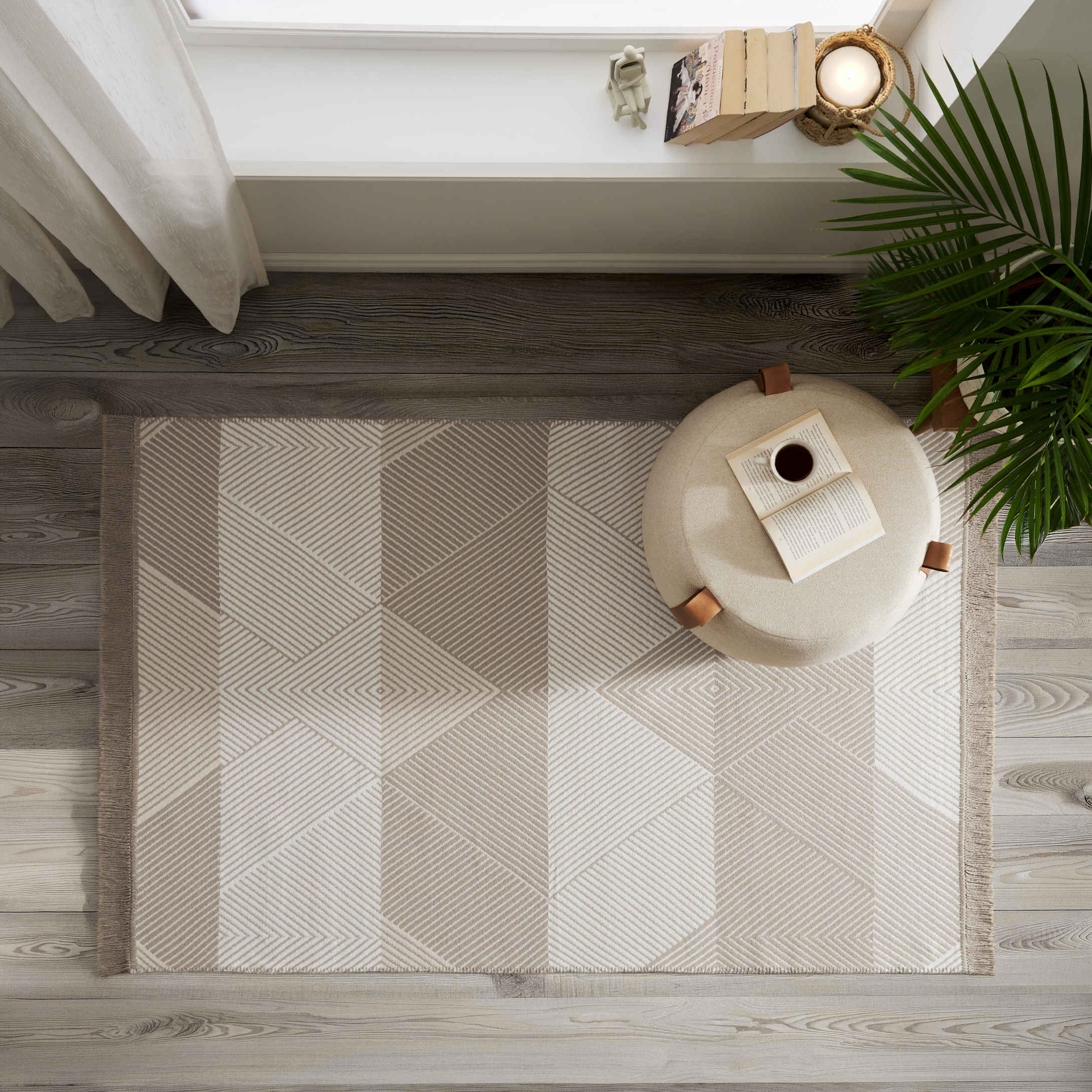 Linens Linex Kilim 120x180 Cm Kahve Vizon | Linens